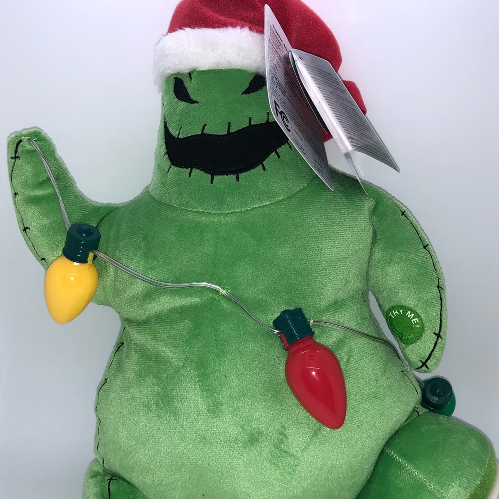 Disney Nightmare Before Christmas Animated Oogie Boogie Plush